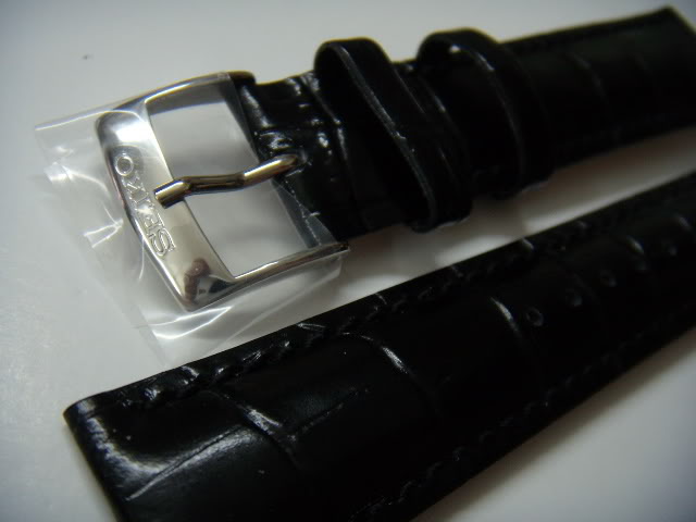 seiko Z20 black leather