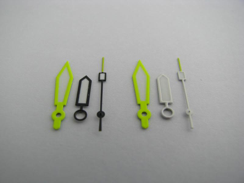 Lime Yellow - Black, Lime Yellow with matching color tip second